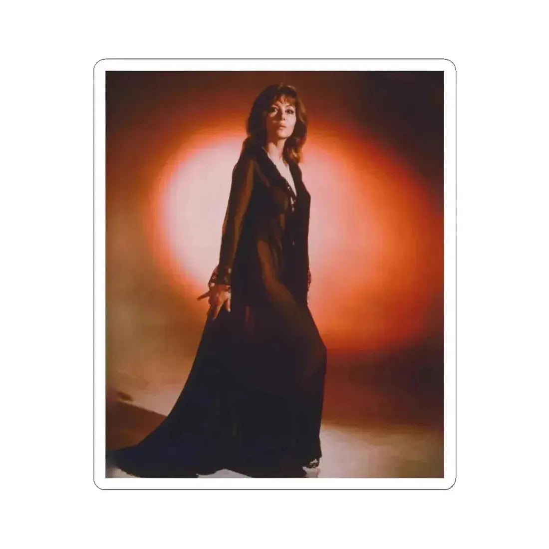 Ingrid Pitt #95 (Vintage Female Icon) STICKER Vinyl Kiss-Cut Decal 3 Inch White - The Sticker Space