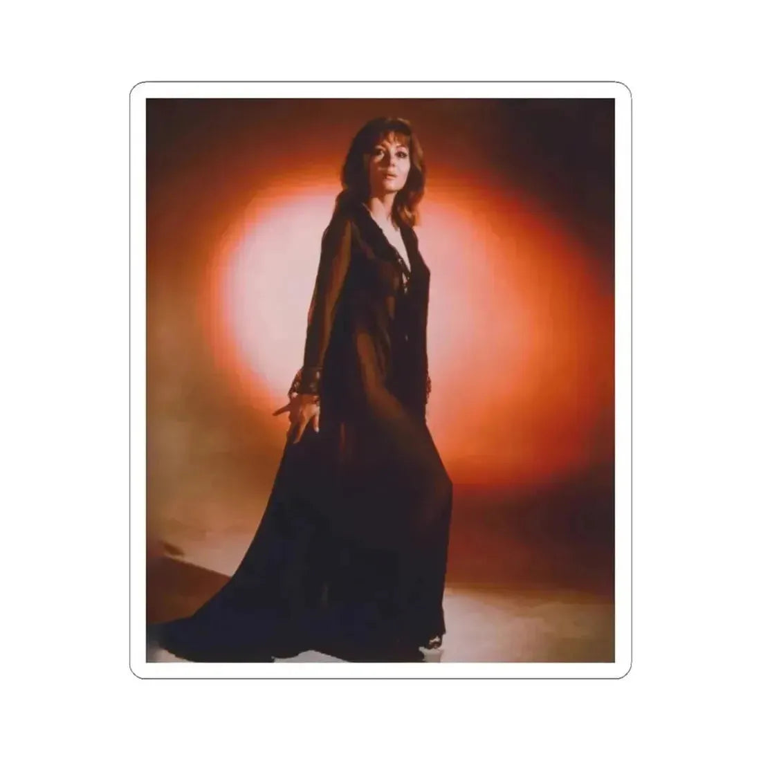 Ingrid Pitt #95 (Vintage Female Icon) STICKER Vinyl Kiss-Cut Decal 6 Inch White - The Sticker Space