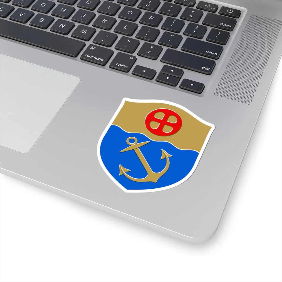 Inkoo.vaakuna (Finland) (Coat of Arms) STICKER Vinyl Kiss-Cut Decal - The Sticker Space