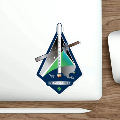 Inmarsat 5 F-4 (SpaceX) STICKER Vinyl Die-Cut Decal - The Sticker Space