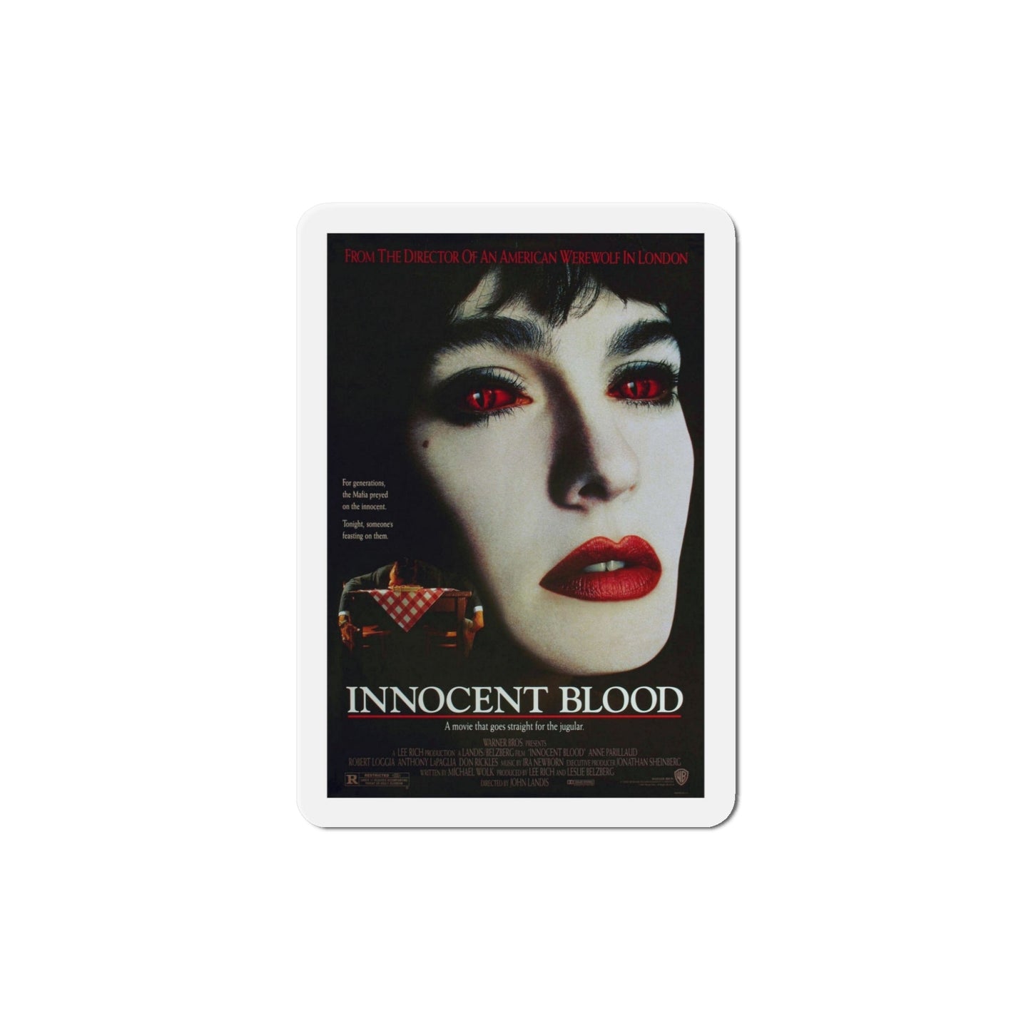 Innocent Blood 1992 Movie Poster Die-Cut Magnet-5" x 5"-The Sticker Space