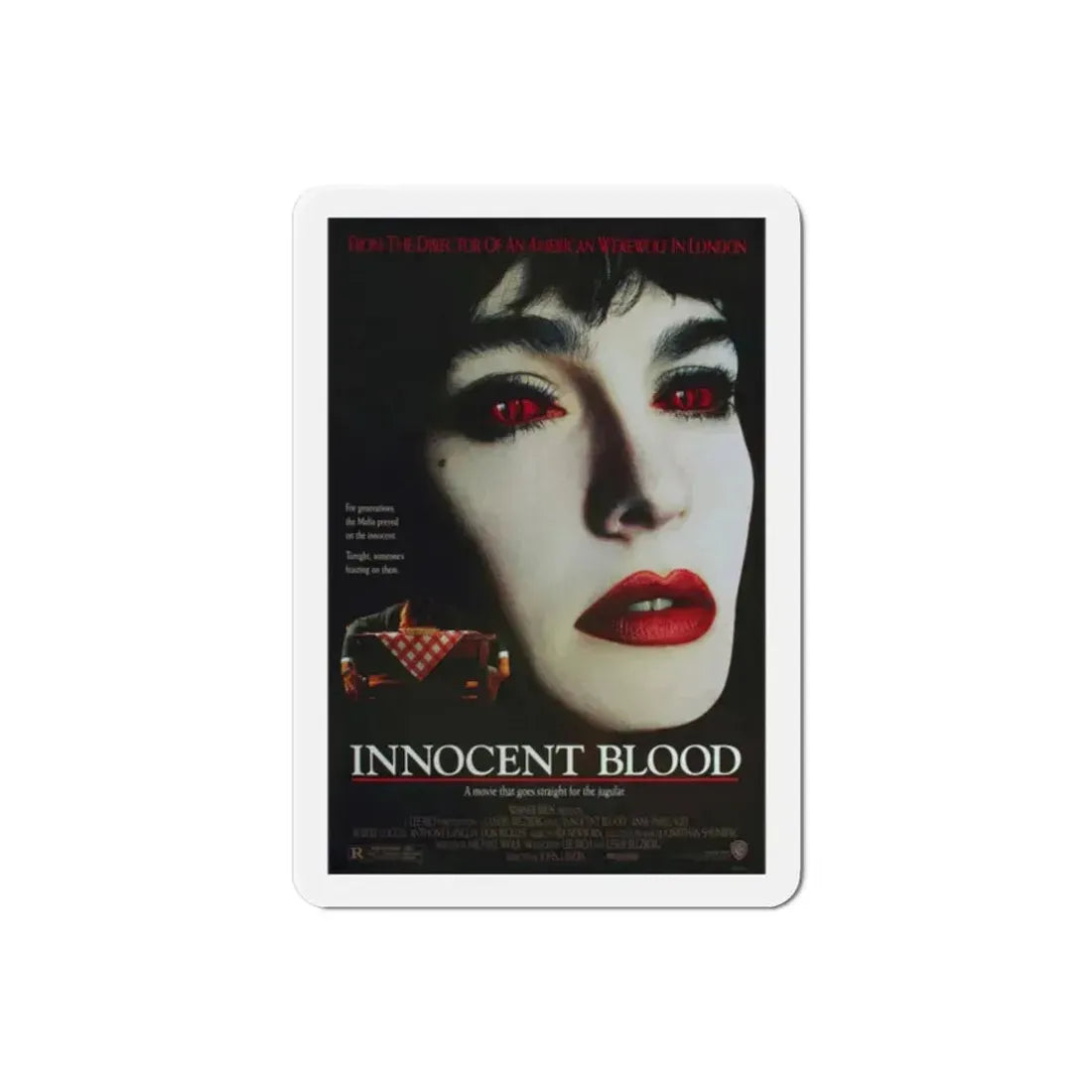 Innocent Blood 1992 Movie Poster Refrigerator Magnet 2 Inch - The Sticker Space