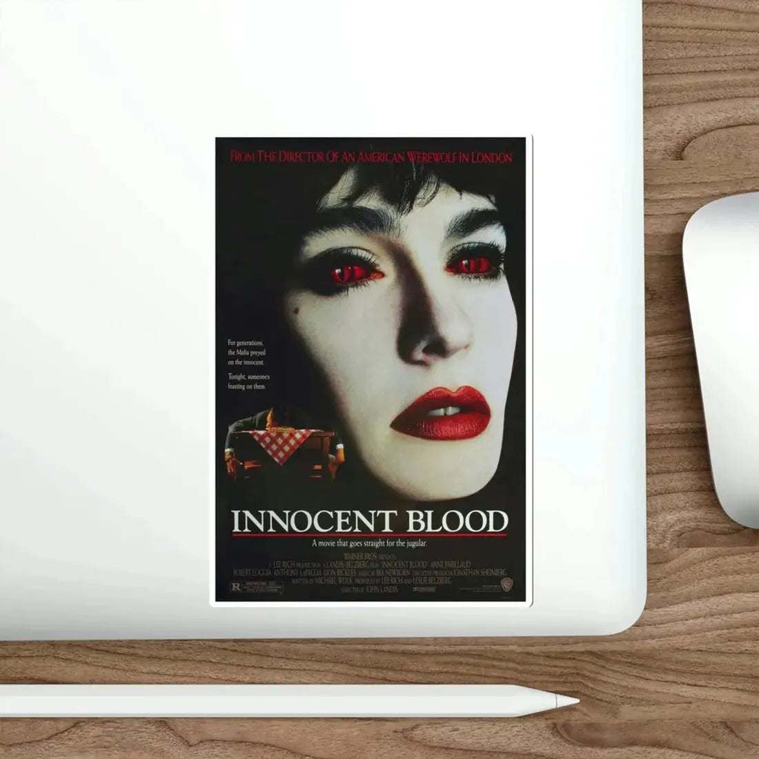 Innocent Blood 1992 Movie Poster STICKER Vinyl Die-Cut Decal - The Sticker Space