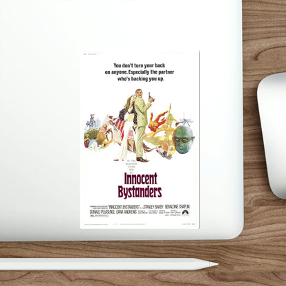 Innocent Bystanders 1972 Movie Poster STICKER Vinyl Die-Cut Decal-The Sticker Space