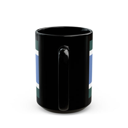 Innu Nation Flag - Black Coffee Mug-The Sticker Space