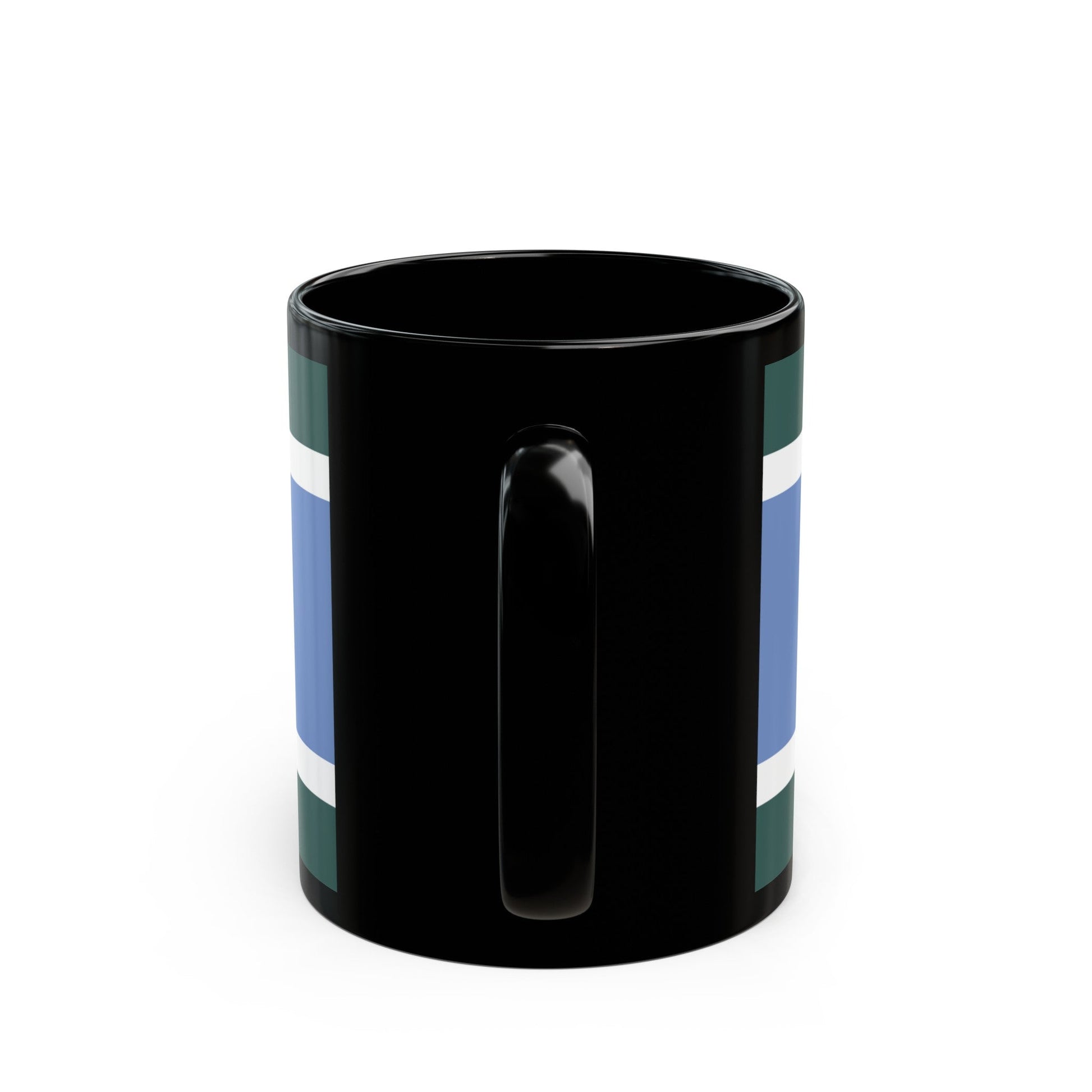 Innu Nation Flag - Black Coffee Mug-The Sticker Space