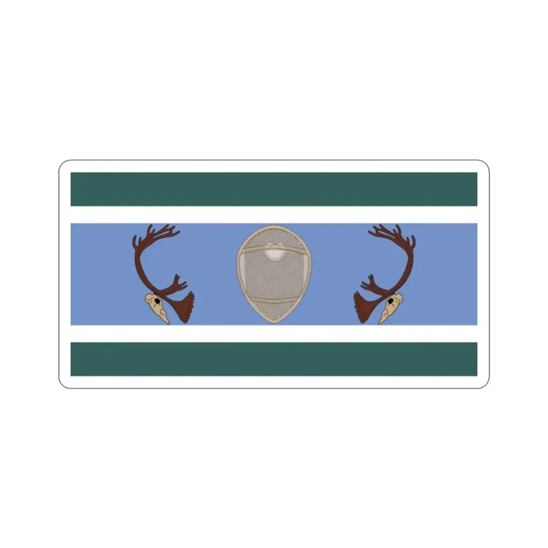 Innu Nation Flag STICKER Vinyl Die-Cut Decal - The Sticker Space