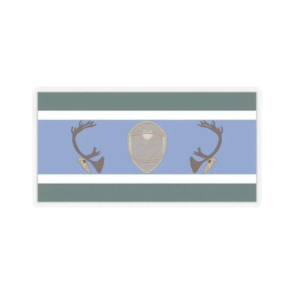 Innu Nation Flag - STICKER Vinyl Kiss-Cut Decal 6 Inch Transparent - The Sticker Space