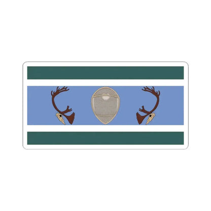 Innu Nation Flag - STICKER Vinyl Kiss-Cut Decal 6 Inch White - The Sticker Space