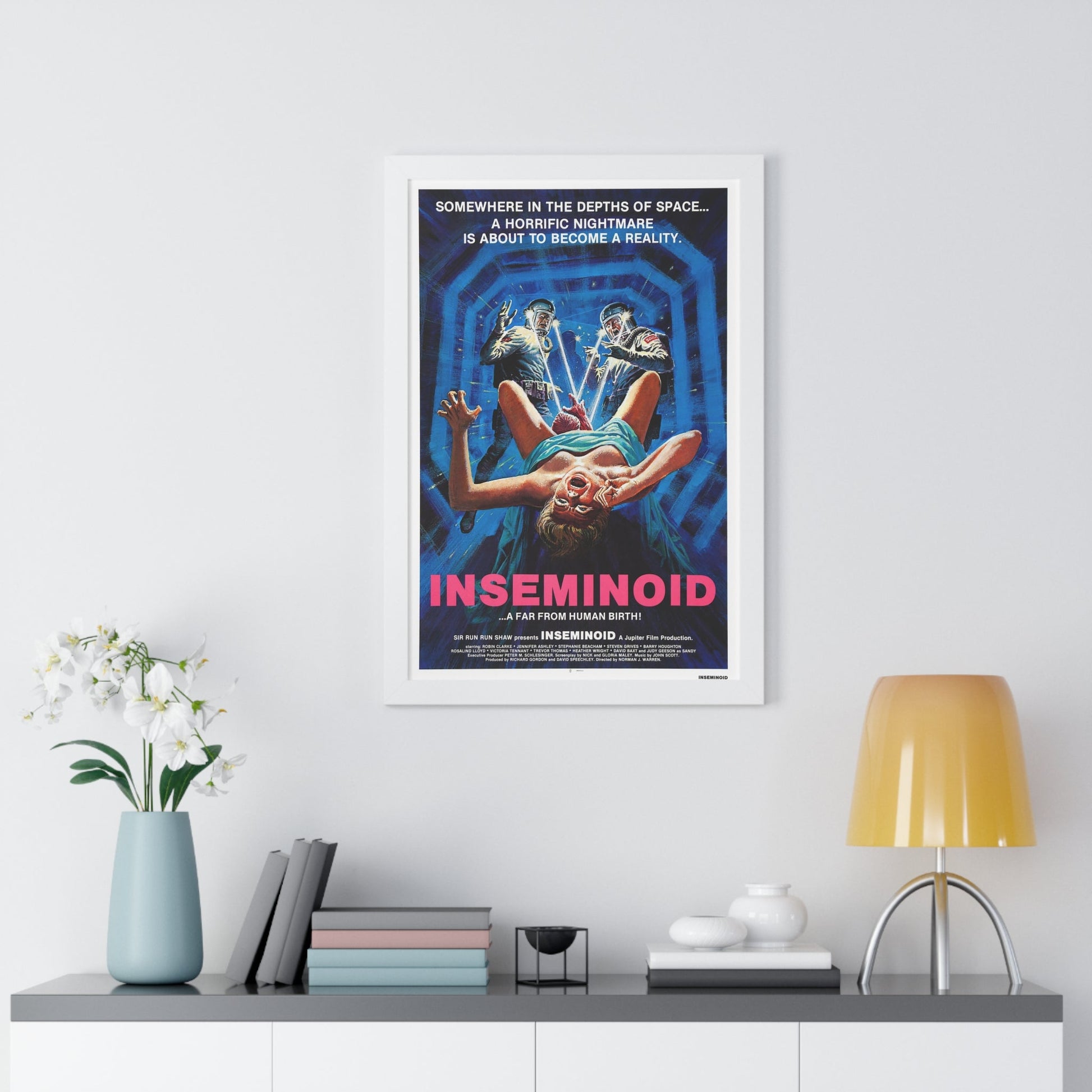 INSEMINOID 1981 - Framed Movie Poster-The Sticker Space