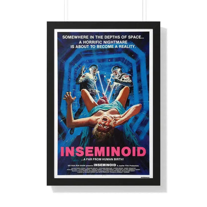 INSEMINOID 1981 - Framed Movie Poster 20" x 30" Black - The Sticker Space