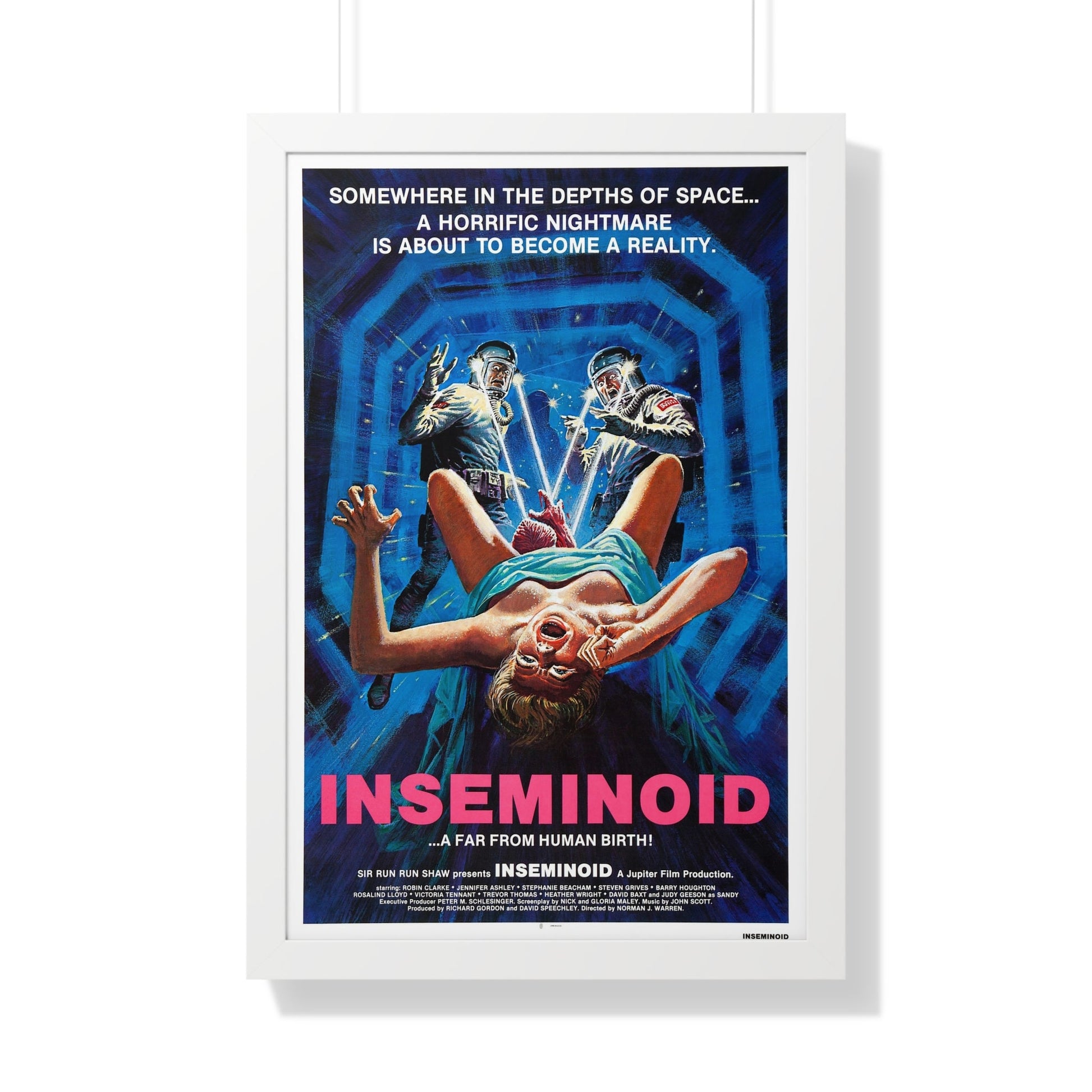 INSEMINOID 1981 - Framed Movie Poster-The Sticker Space