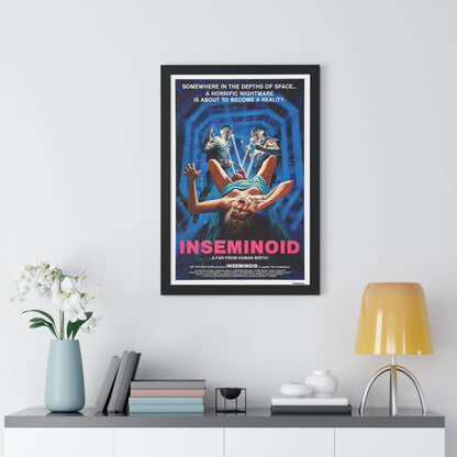 INSEMINOID 1981 - Framed Movie Poster-The Sticker Space