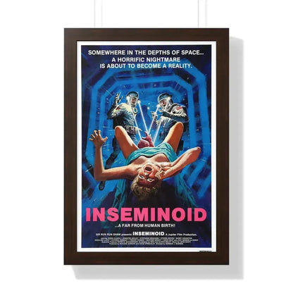 INSEMINOID 1981 - Framed Movie Poster - The Sticker Space