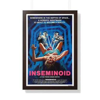 INSEMINOID 1981 - Framed Movie Poster - The Sticker Space