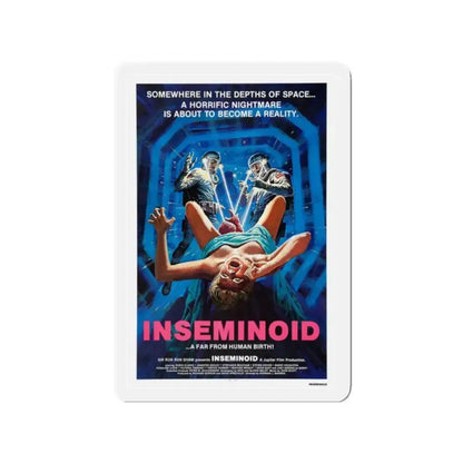 INSEMINOID 1981 Movie Poster - Refrigerator Magnet 2 Inch Die-Cut - The Sticker Space
