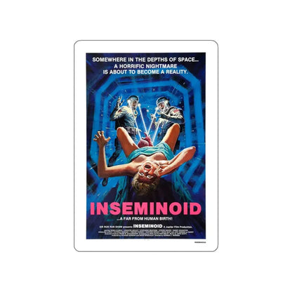 INSEMINOID 1981 Movie Poster STICKER Vinyl Die-Cut Decal - The Sticker Space
