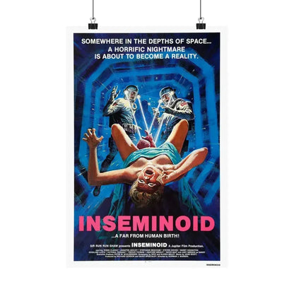 INSEMINOID 1981 - Paper Movie Poster 12″ x 18″ Matte - The Sticker Space