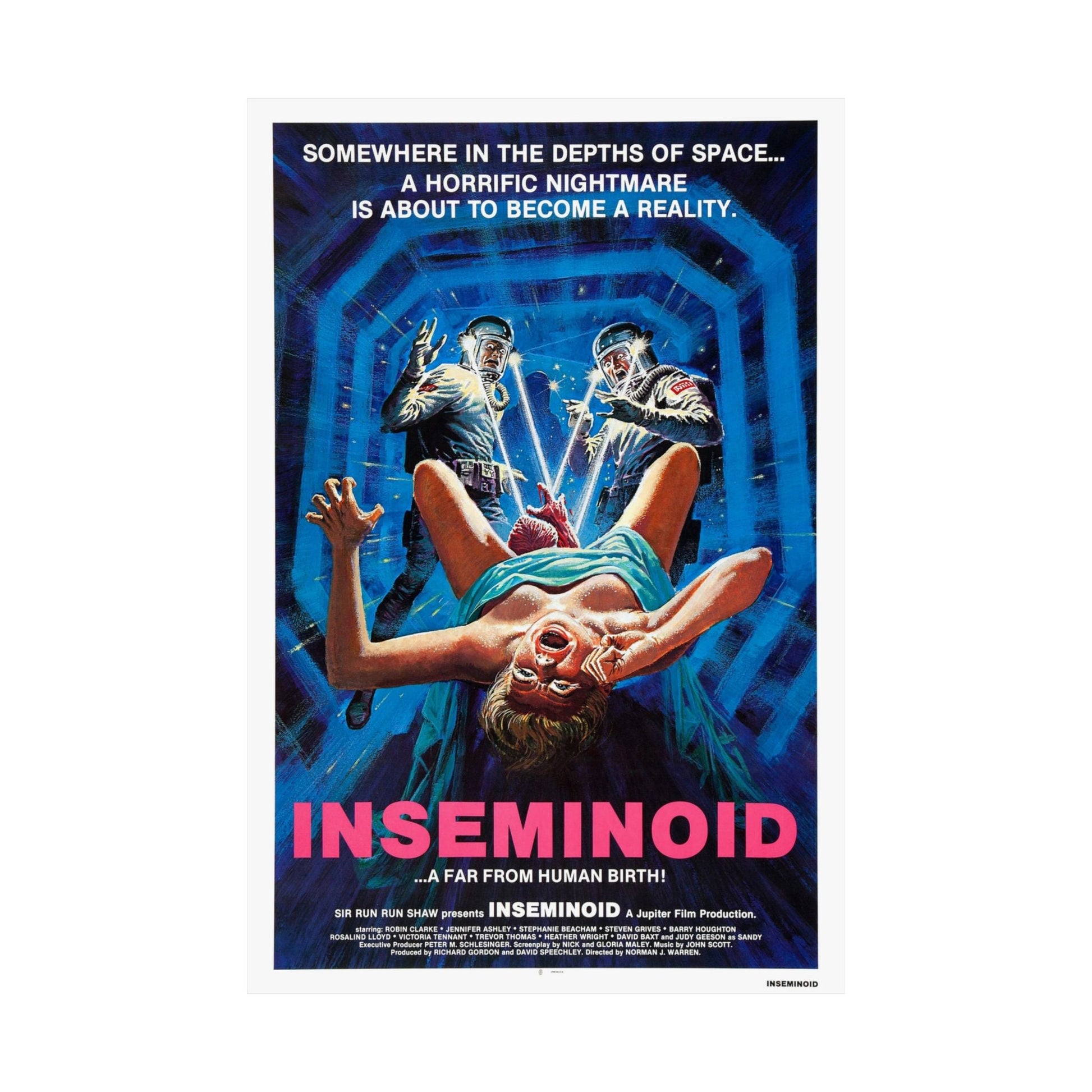 INSEMINOID 1981 - Paper Movie Poster-The Sticker Space