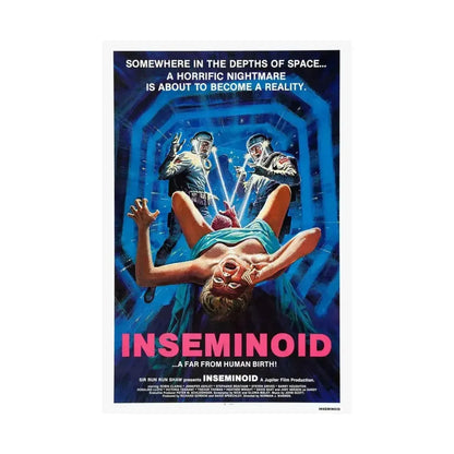 INSEMINOID 1981 - Paper Movie Poster - The Sticker Space
