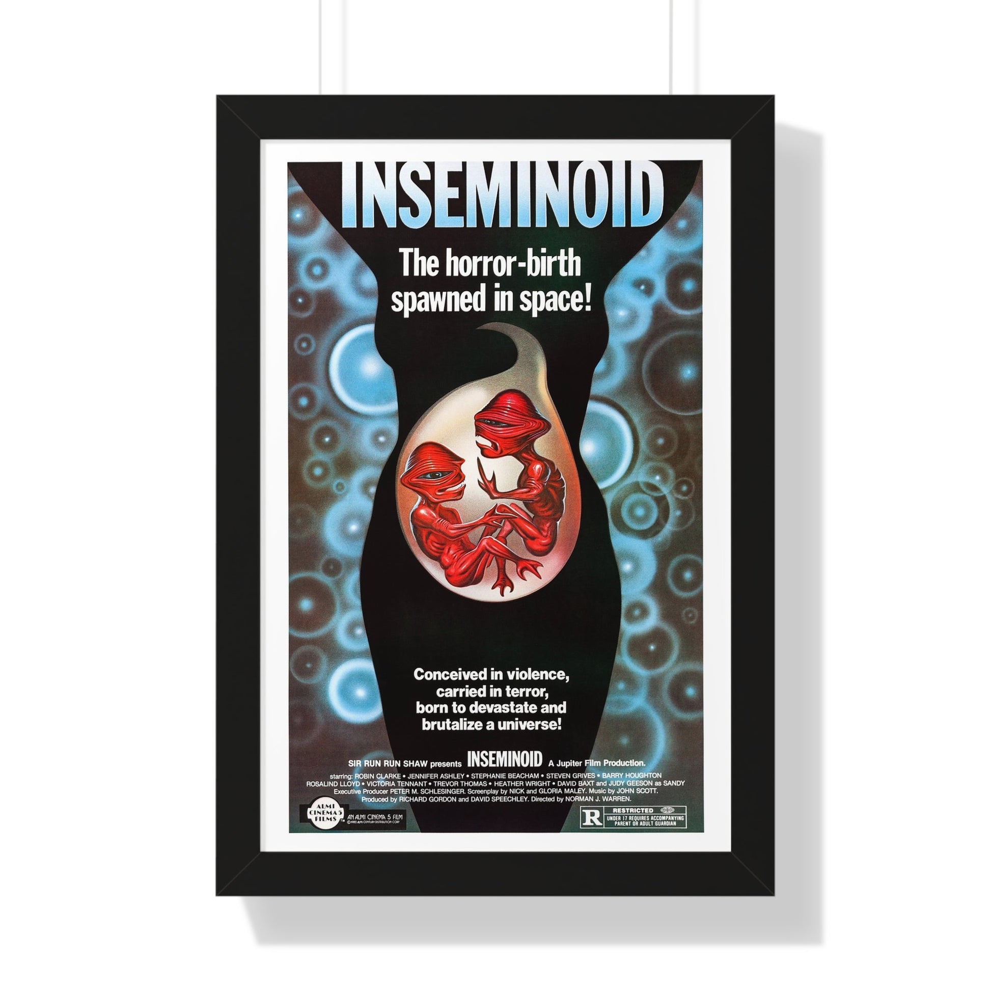 INSEMINOID (2) 1981 - Framed Movie Poster-16″ x 24″-The Sticker Space