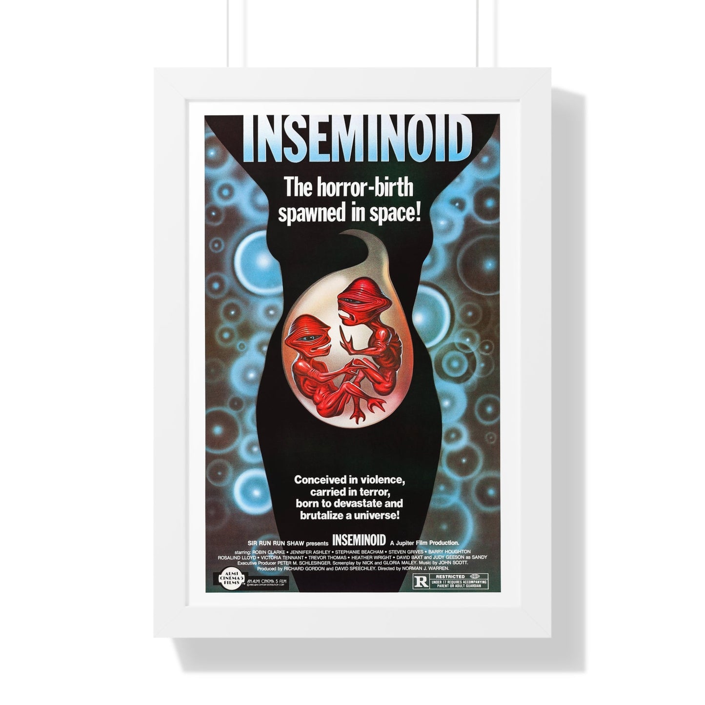 INSEMINOID (2) 1981 - Framed Movie Poster-16″ x 24″-The Sticker Space