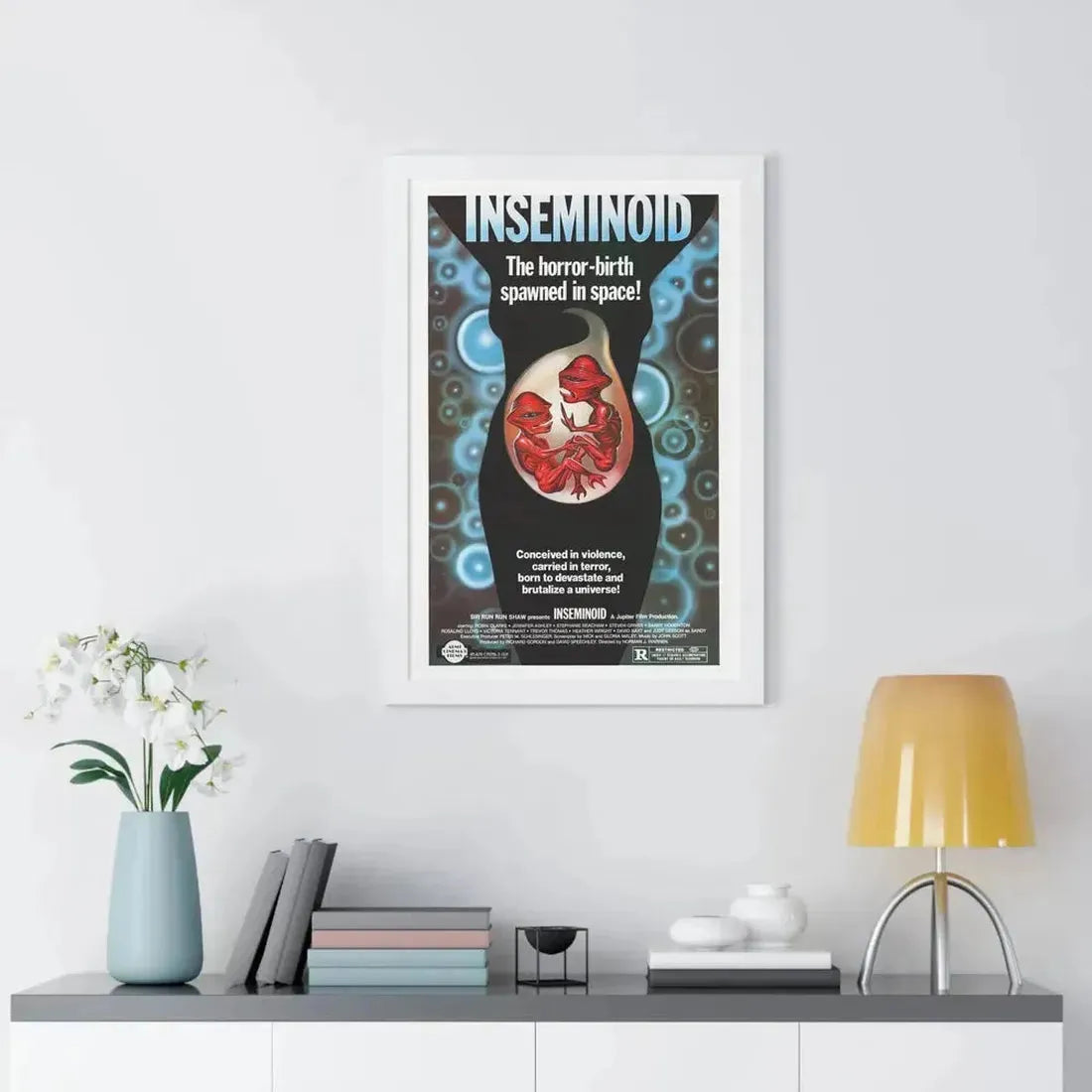 INSEMINOID (2) 1981 - Framed Movie Poster - The Sticker Space