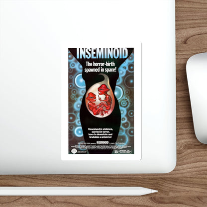 INSEMINOID (2) 1981 Movie Poster STICKER Vinyl Die-Cut Decal-The Sticker Space