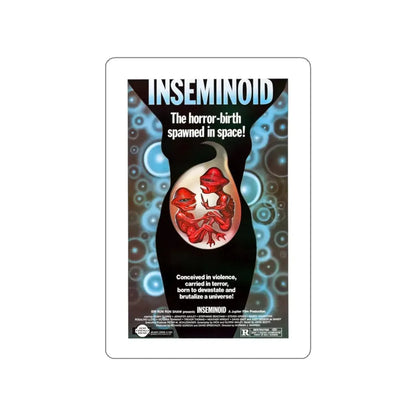 INSEMINOID (2) 1981 Movie Poster STICKER Vinyl Die-Cut Decal - The Sticker Space