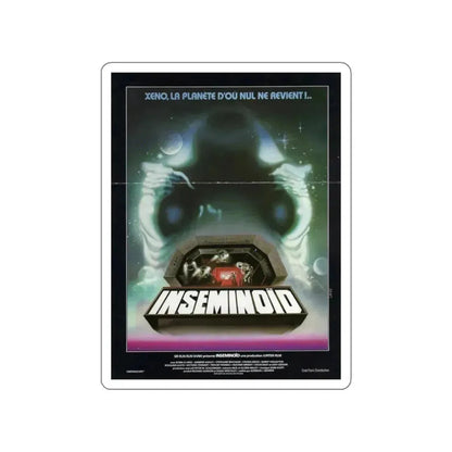 INSEMINOID (FRENCH) 1981 Movie Poster STICKER Vinyl Die-Cut Decal 6 Inch - The Sticker Space