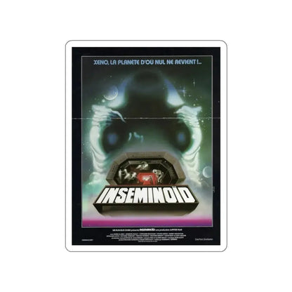 INSEMINOID (FRENCH) 1981 Movie Poster STICKER Vinyl Die-Cut Decal - The Sticker Space