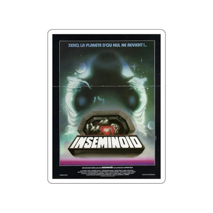 INSEMINOID (FRENCH) 1981 Movie Poster STICKER Vinyl Die-Cut Decal - The Sticker Space