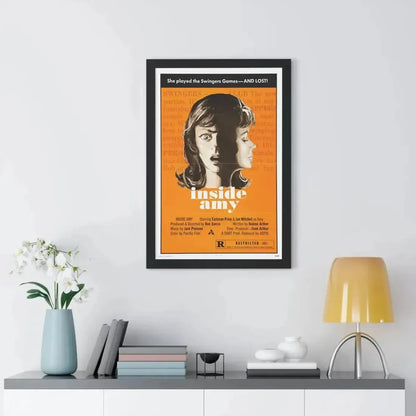 INSIDE AMY (SUPER SWINGING PLAYMATES) 1974 - Framed Movie Poster - The Sticker Space