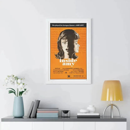 INSIDE AMY (SUPER SWINGING PLAYMATES) 1974 - Framed Movie Poster - The Sticker Space