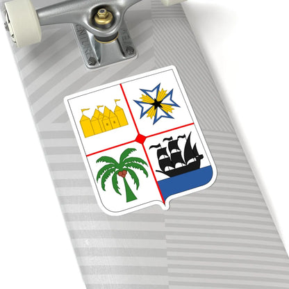 Insigne Benini (Benin) (Coat of Arms) STICKER Vinyl Kiss-Cut Decal - The Sticker Space