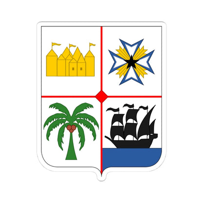 Insigne Benini (Benin) (Coat of Arms) STICKER Vinyl Kiss-Cut Decal - The Sticker Space