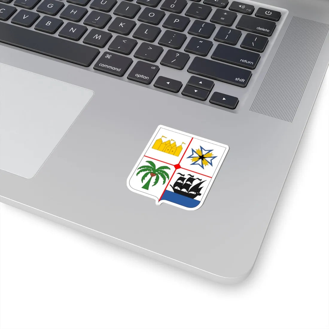 Insigne Benini (Benin) (Coat of Arms) STICKER Vinyl Kiss-Cut Decal - The Sticker Space