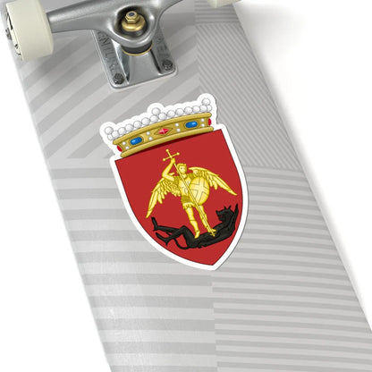 Insigne Bruxellarum coronatum (Belgium) (Coat of Arms) STICKER Vinyl Kiss-Cut Decal - The Sticker Space