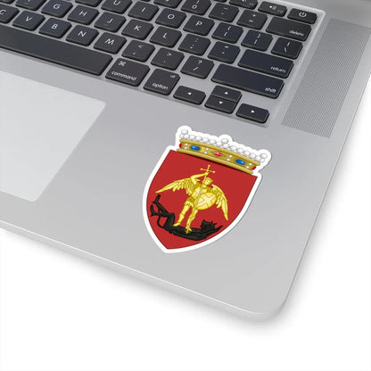 Insigne Bruxellarum coronatum (Belgium) (Coat of Arms) STICKER Vinyl Kiss-Cut Decal - The Sticker Space