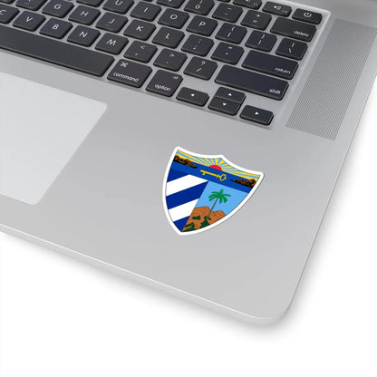 Insigne Cubicum (Cuba) (Coat of Arms) STICKER Vinyl Kiss-Cut Decal - The Sticker Space
