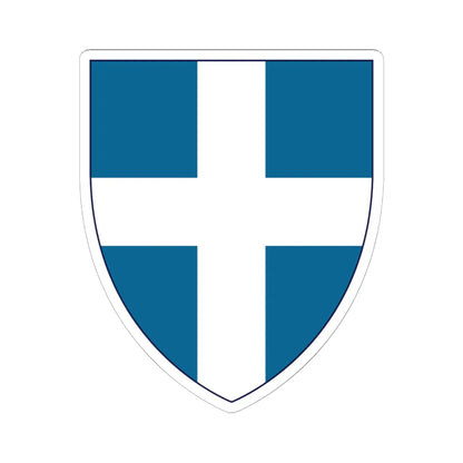 Insigne Graecum (Greece) (Coat of Arms) STICKER Vinyl Kiss-Cut Decal 6 Inch White - The Sticker Space