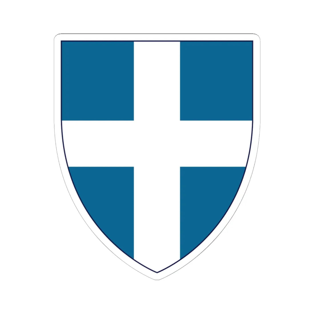 Insigne Graecum (Greece) (Coat of Arms) STICKER Vinyl Kiss-Cut Decal - The Sticker Space