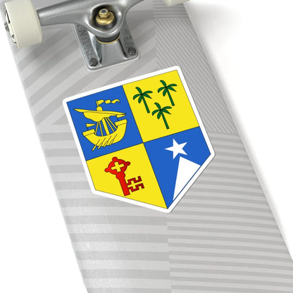 Insigne Mauritiae (Mauritius) (Coat of Arms) STICKER Vinyl Kiss-Cut Decal - The Sticker Space