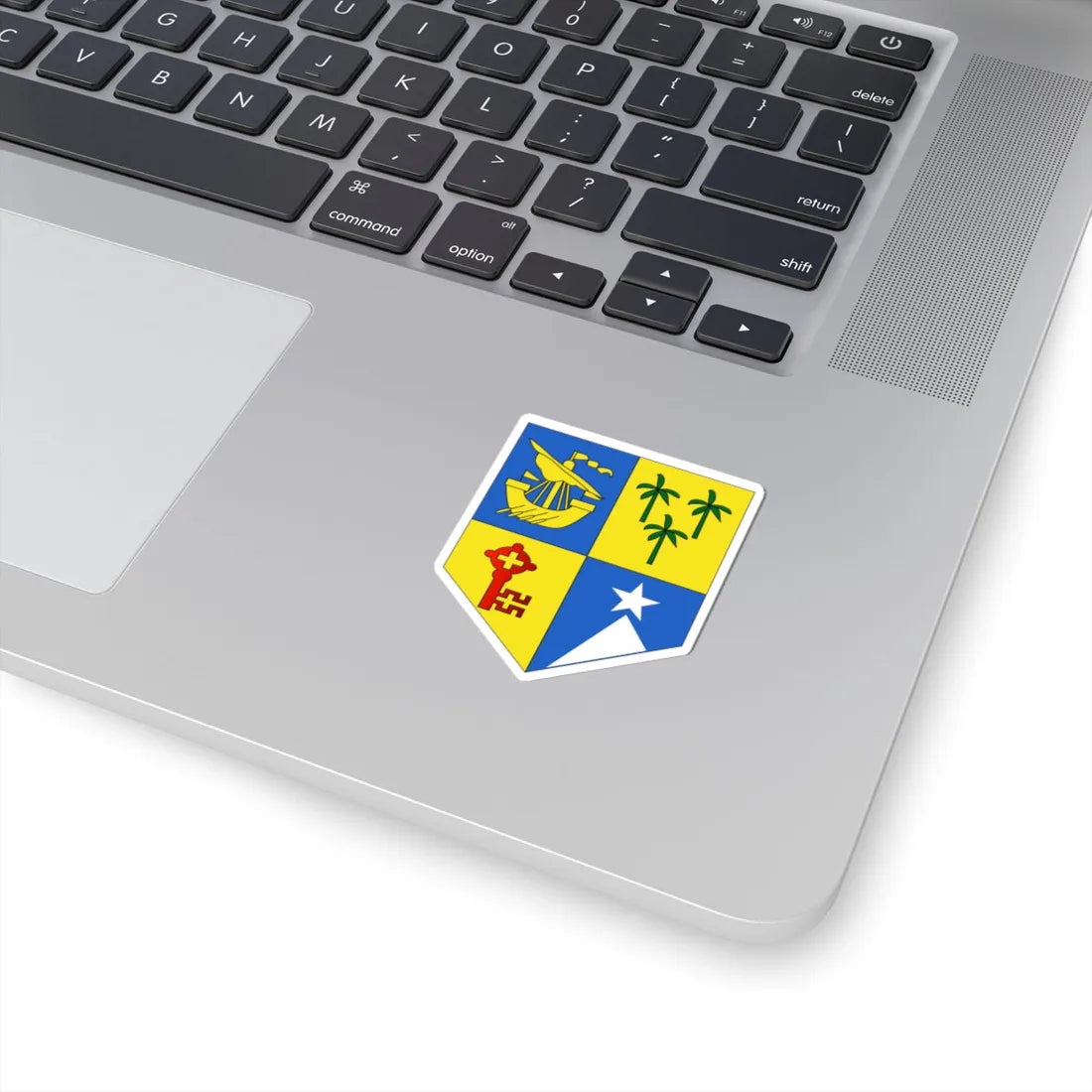 Insigne Mauritiae (Mauritius) (Coat of Arms) STICKER Vinyl Kiss-Cut Decal - The Sticker Space