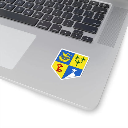 Insigne Mauritiae (Mauritius) (Coat of Arms) STICKER Vinyl Kiss-Cut Decal - The Sticker Space