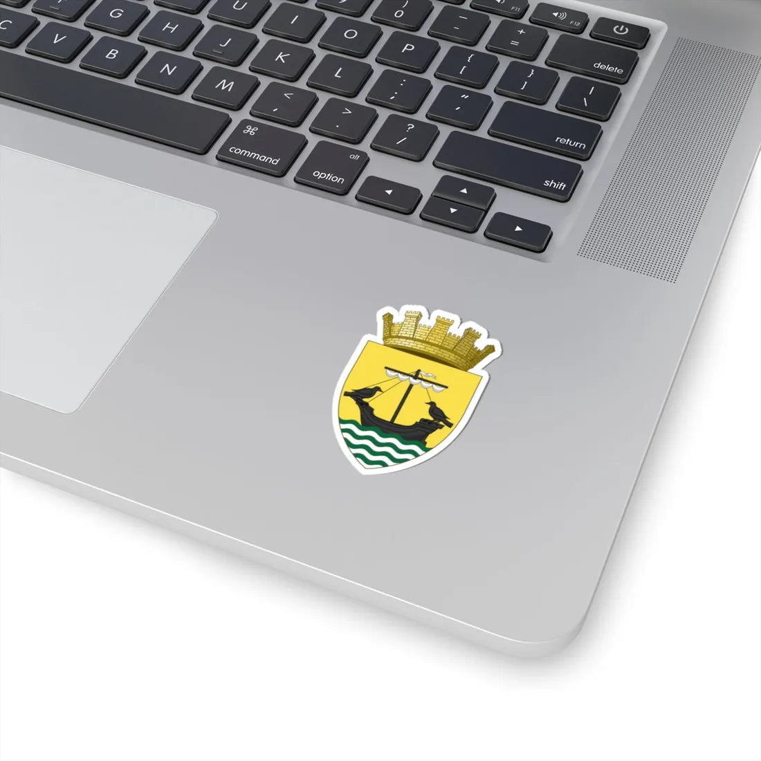 Insigne Olipsionis coronatum (Coat of Arms) STICKER Vinyl Kiss-Cut Decal - The Sticker Space