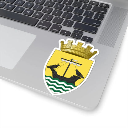 Insigne Olipsionis coronatum (Portugal) (Coat of Arms) STICKER Vinyl Kiss-Cut Decal - The Sticker Space