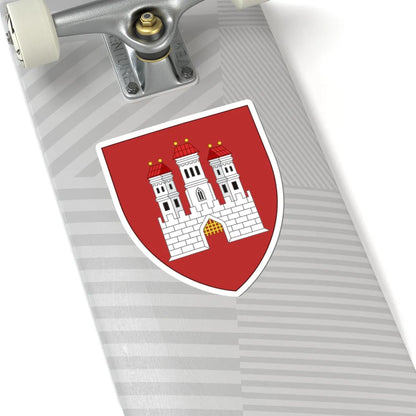 Insigne Posonii (Slovakia) (Coat of Arms) STICKER Vinyl Kiss-Cut Decal - The Sticker Space