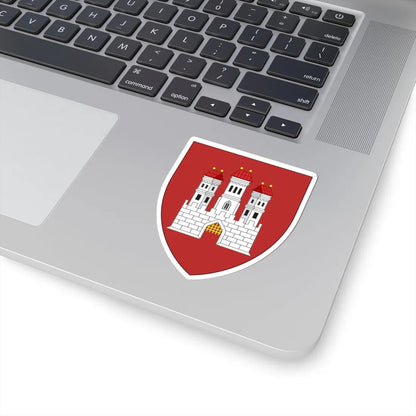 Insigne Posonii (Slovakia) (Coat of Arms) STICKER Vinyl Kiss-Cut Decal - The Sticker Space