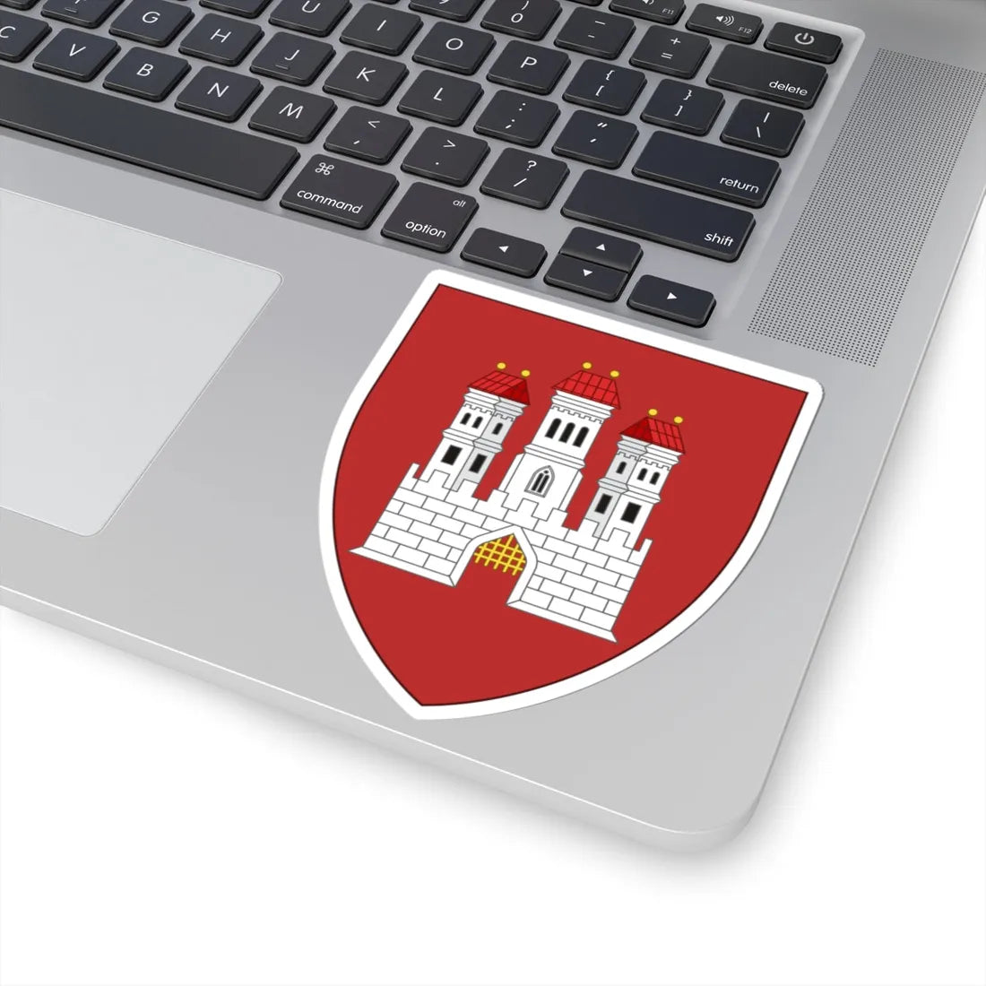 Insigne Posonii (Slovakia) (Coat of Arms) STICKER Vinyl Kiss-Cut Decal - The Sticker Space